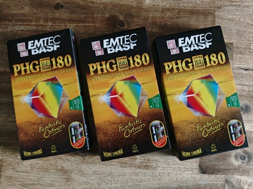 Lot cassettes vhs - 3, neuves