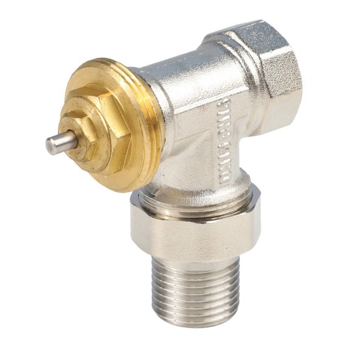 Vanne angle thermostatique - d'angle,