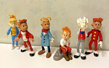 Lot 6 Figurine PVC Plastoy