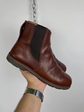 La Botte Gardiane chelsea ankle boots shoes brown leather size 46 made in France