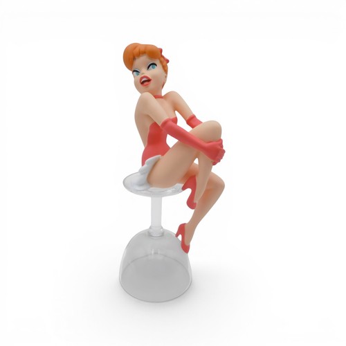 Figurine red hot - hot, (girl)