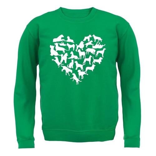 Amour coeur chiens - chiens,