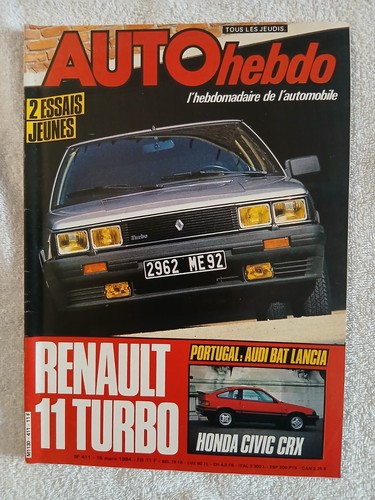Auto hebdo 411 3 - auto, 15/3/1984