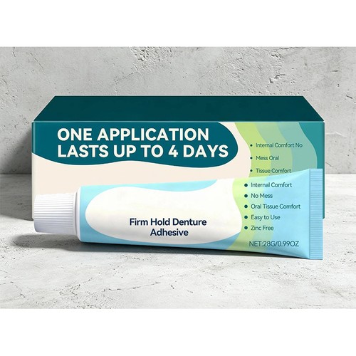 Crème adhésive pour dentier