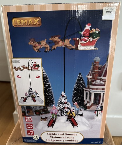 Lemax santa sleigh - santa’s,