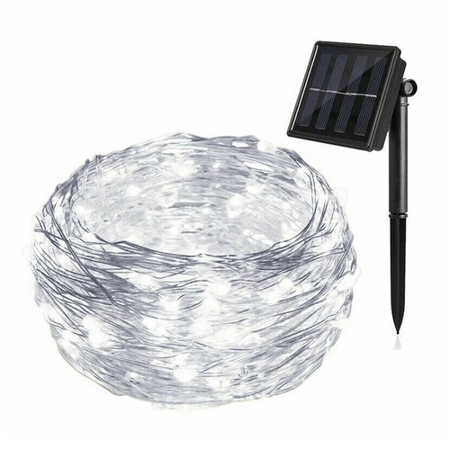 Lampes solaires 100 led - solaires,
