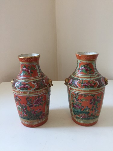 Ancienne paire vase chinois - ancienne, de