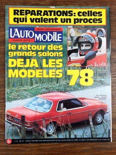 Revue magazine automobile - magazine, l'automobile