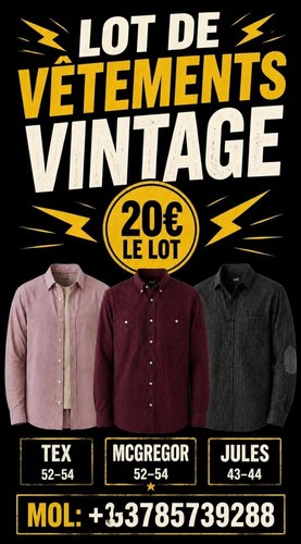 Tex mcgregor jules lot - mcgregor,
