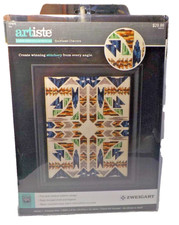 Kooler design Studio Zweigart Artiste southwest chevrons counted crossstitch kit