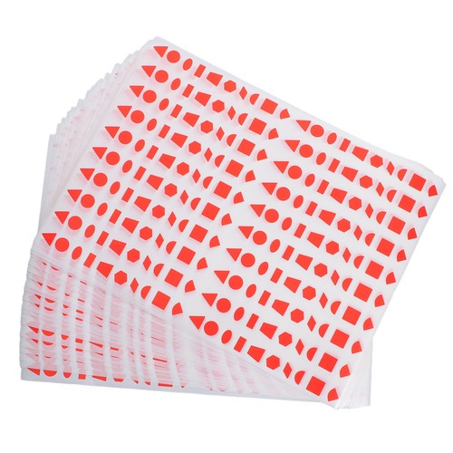 Sheets gommettes formes - sheets,