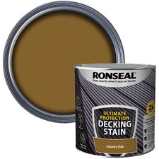 Ronseal 39110 Ultimate Protection Plancher Teinture Pays Chêne 2.5 Litre