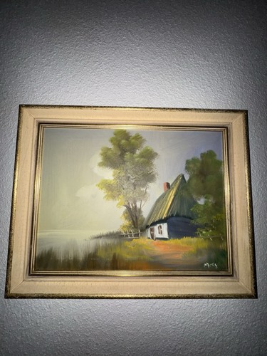 Mees tableau peinture paysage - tableau,