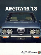 Catalogue Brochure Alfa Romeo
