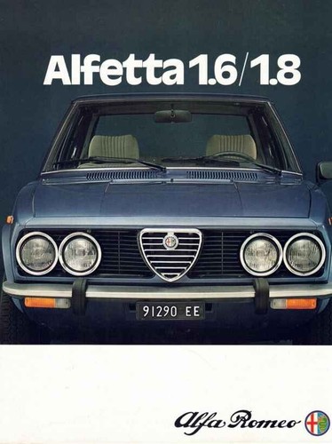 Catalogue brochure alfa romeo - brochure,