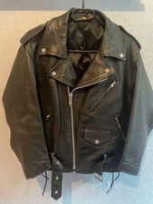 blouson en cuir noir, taille