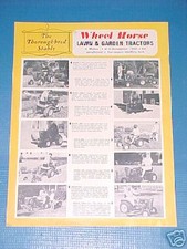 WHEEL HORSE TRACTOR The