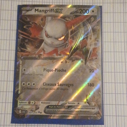 Pokémon mangriff 167 - ex, 167/217