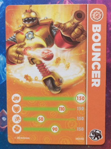 Carte bouncer skylanders - carte,