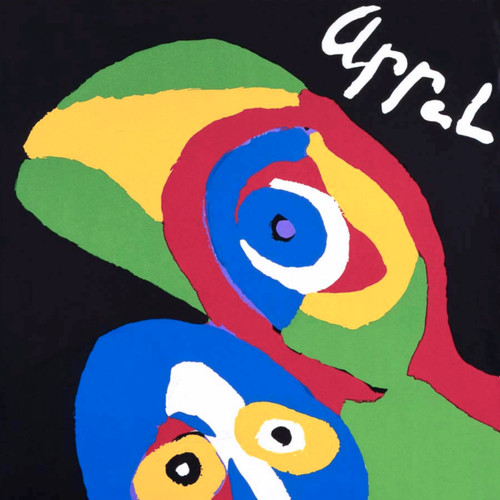 Lithographie karel appel 1974 - lithographie,
