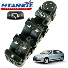 Commande bouton lève-vitre CITROEN C4 I 04-11 6554GZ AVEC RETRO RABATTABLE