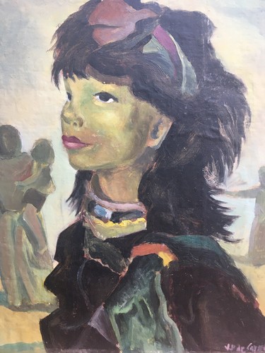 Très belle peinture portrait - peinture,
