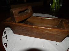 Antique mortar with pestle coarse salt, folk art, collection, 19th century