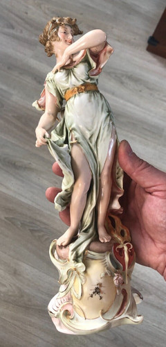 Belle femme porcelaine art - femme,
