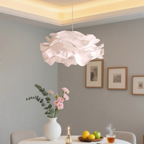 Abat jour blanc décoratif - abat-jour,