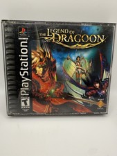 The Legend of Dragoon (PlayStation / PS1) Black Label Great Condition No Manual