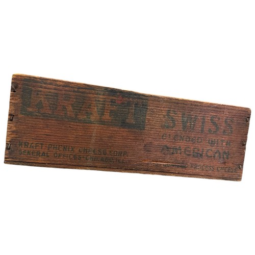 Vintage cheese box kraft - vintage,