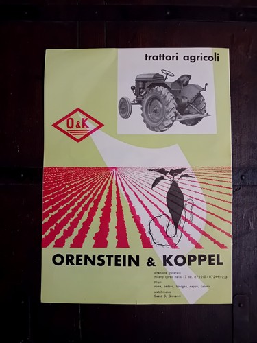 Publicité orenstein koppel - publicité,