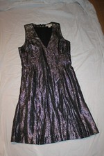 Michael kors robe noir lurex - michael,