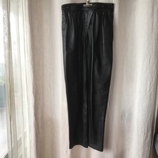 pantalons en cuir pour femme