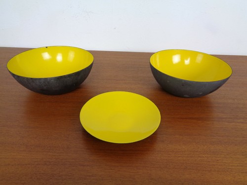 Vintage jaune krenit bols - bols, (3)