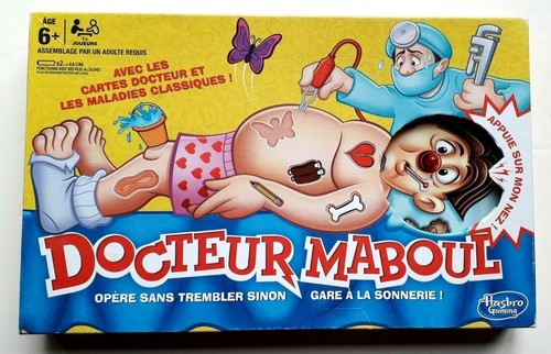 Jeu docteur maboul complet - docteur,