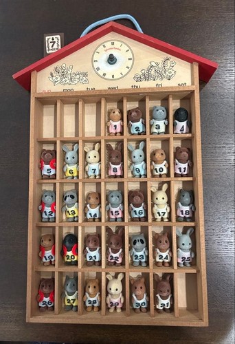 Calendrier maison vintage