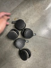 5 GENUINE Herman Miller Aeron Embody chair Casters Wheels