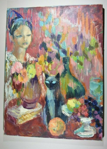 Peinture huile sur - toile, xxe