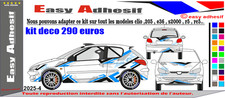 kit deco voiture de rallye