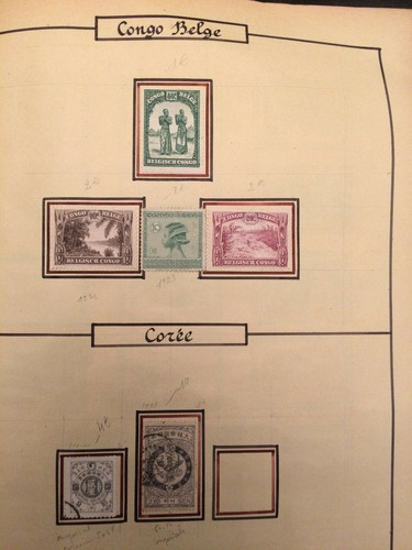 Timbres collection congo - de, collection: