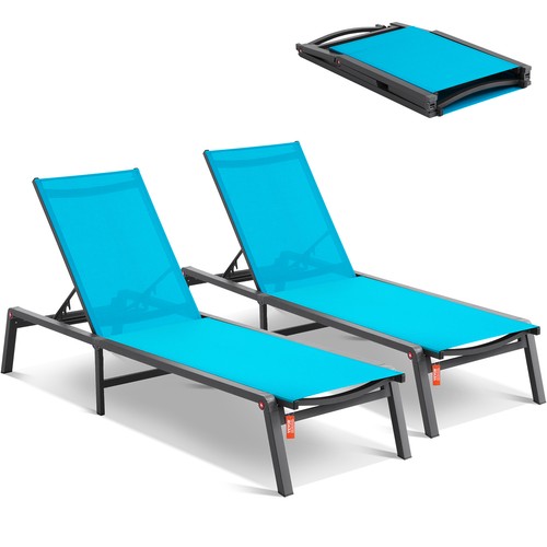 Vevor chaise longue jardin - longue,