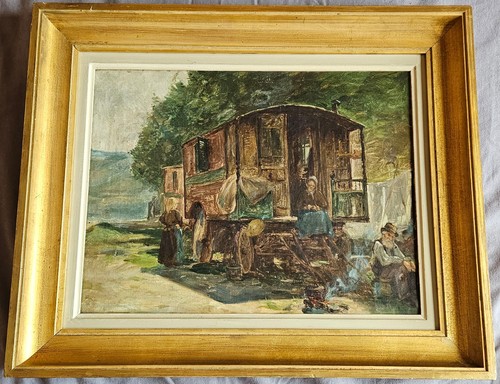 Peinture huile sur toile