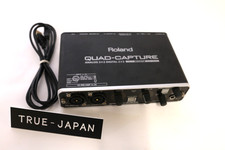 Roland UA-55 QUAD-CAPTURE Audio Interface USB2.0 24Bit 192 kHz 4 In 4 Out Tested