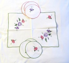 NAPPE BLANCHE BRODEE FIL DE