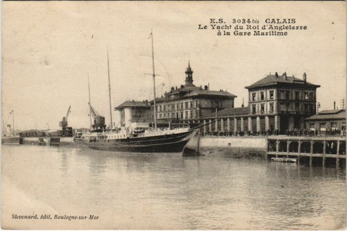 Cpa calais yacht roi - calais,