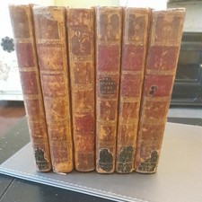 6 Vols,SAINTE BIBLE CONTENANT L ANCIEN et Le NOUVEAU TESTAMENT,1742 ,De Saci.