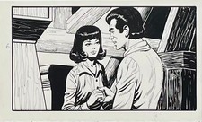 Planche originale - Encre de