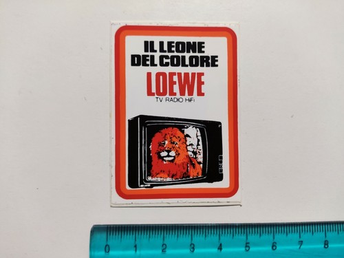 Autocollant loewe lion tv - autocollant,