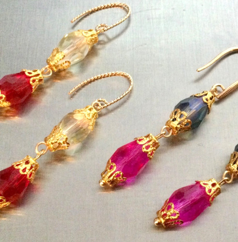Lot bijoux boucles - 10,